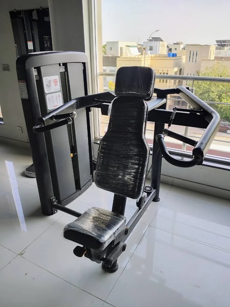 Equipment on the H Fitness gym floor